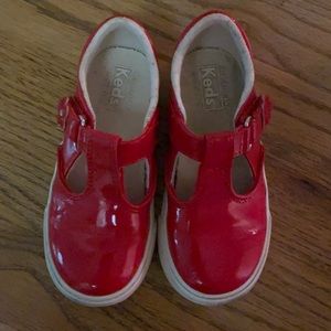 Keds Red Patent Size 8